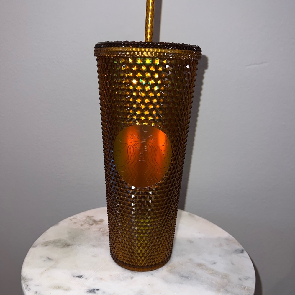 Starbucks Bronze studded 24oz Tumbler - 50th anniversary edition